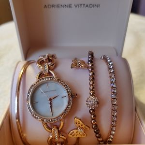 Adrienne Vittadini Watch Set